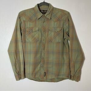 Wrangler Retro, Plaid Snap Shirt Long Sleeve. Size XL(14/16) Excellent condition